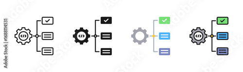 Test Automation Icon Pack In Multiple Styles