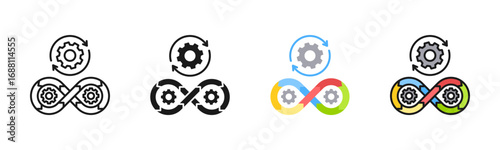 Ci Process Icon Pack In Multiple Styles