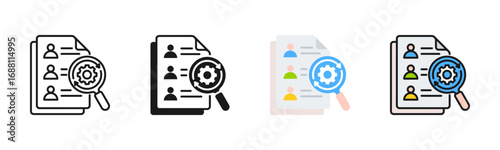 Test Queue Icon Pack In Multiple Styles