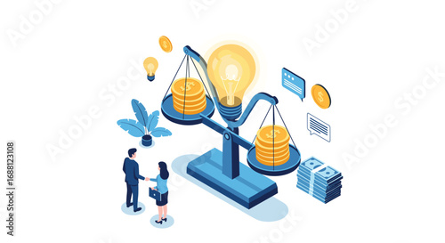 Invest in ideas that pay off with innovative solutions for business success and financial growth today