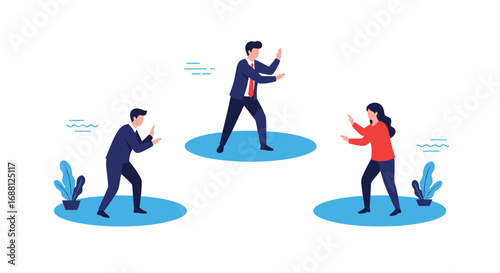Virtual team collaboration session with diverse colleagues fostering connection and preventing problems