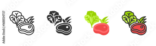 Omnivore Icon Pack In Multiple Styles