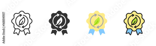 Sustainable Practices Icon Pack In Multiple Styles