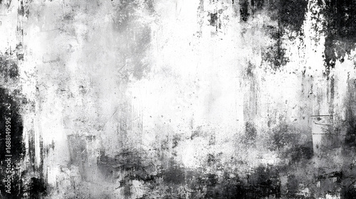 Wallpaper Mural Abstract grunge black and white distressed texture background Stock Illustration Torontodigital.ca