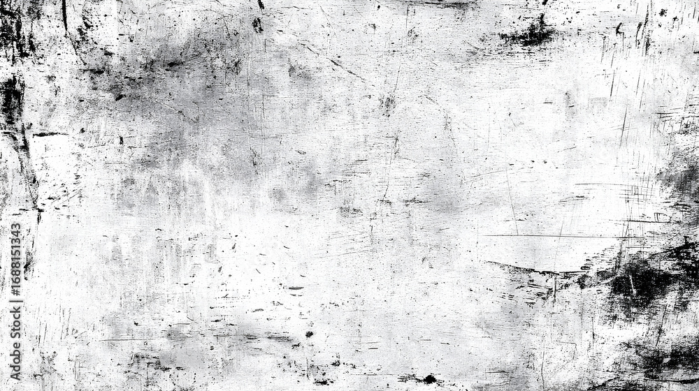 Fototapeta premium Abstract grunge black and white distressed texture background Stock Illustration