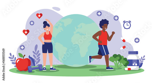 Healthy Lifestyle Choices for Global Wellbeing 1.