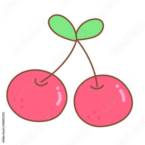 Cherries Illustration
