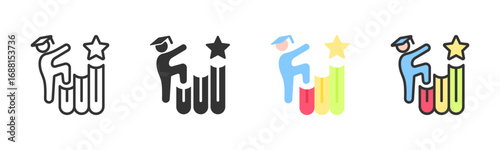 Curriculum Icon Pack In Multiple Styles