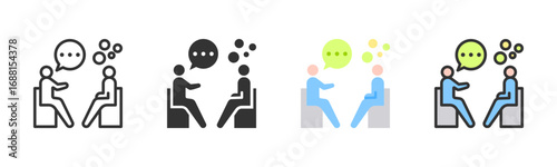 Consulting Icon Pack In Multiple Styles
