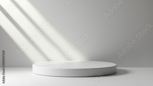                                           Simple Elegant White Podium