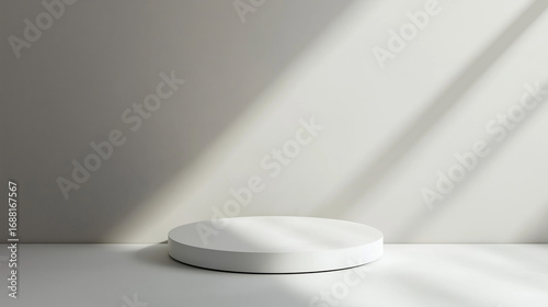                                           Simple Elegant White Podium