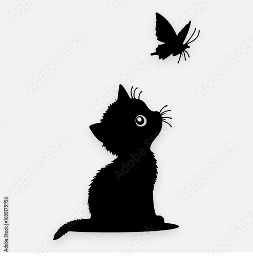 cat art vector illustration desgine