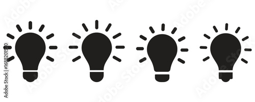 Bright ideas illuminating innovation and creativity, sparking solutions for business success