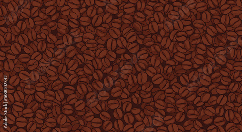 Delicious roasted coffee beans are perfect for your cafe menu or coffee shop branding projects now