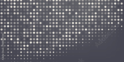 Triangular Halftone Texture Retrowave Vector Geometric Technology Abstract Background.