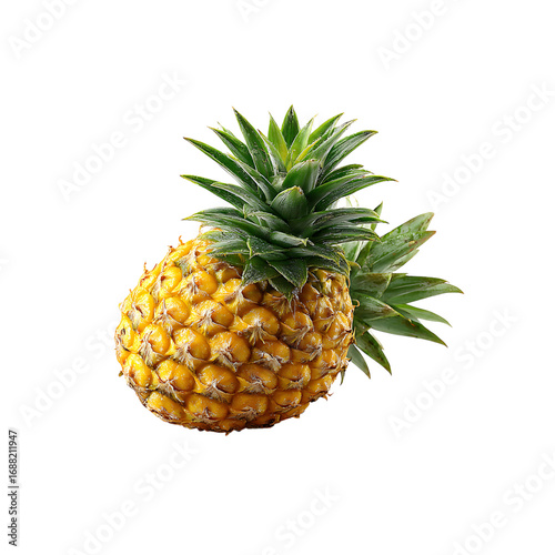Delicious pineapple, perfect for tropical themes, summer recipes, or healthy eating campaigns, bringing a vibrant, exotic touch to your project
