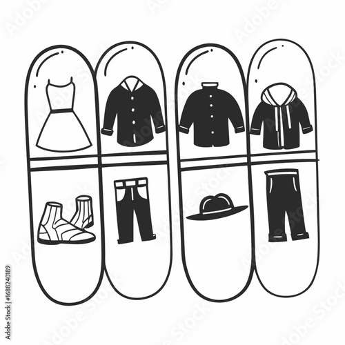 silhouettes dress shirt jean