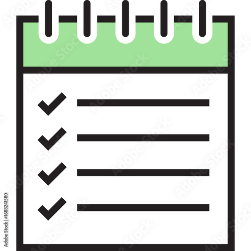 Agenda and Checklist Icon