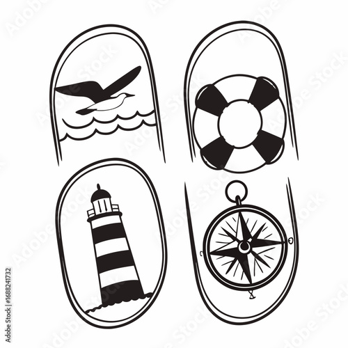 set of vector icons
