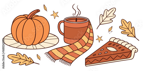 illustration of a pumpkin
