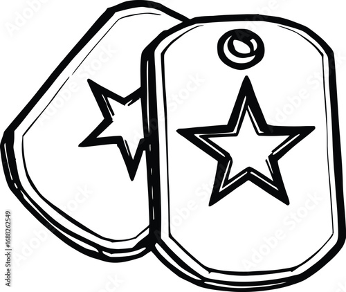 A simple outline icon of a folder with a star symbol representing favorites or highlights.
