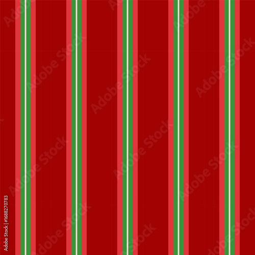Seamless striped pattern in red and green.Vertical stripes lines abstract repeat pattern for Christmas, winter.Vector illustration background wallpaper for fabric and prints.