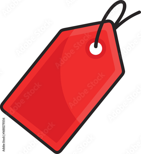 Price tag or label. blank tags label icons for pricing, sale, gift, product packaging, shipping, and retail design elements