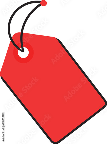 Price tag or label. blank tags label icons for pricing, sale, gift, product packaging, shipping, and retail design elements