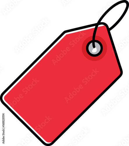 Price tag or label. blank tags label icons for pricing, sale, gift, product packaging, shipping, and retail design elements