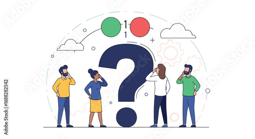 Understanding complex questions and seeking solutions together as a team