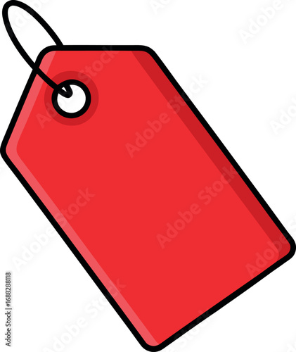Price tag or label. blank tags label icons for pricing, sale, gift, product packaging, shipping, and retail design elements