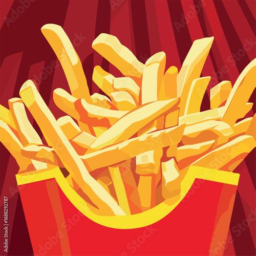food, french, isolated, fries, pasta, potato, white, meal, yellow, fast, snack, lunch, fried, object, macaroni, potatoes, fat, fry, chips, dinner, chip, restaurant, penne, unhealthy, italian