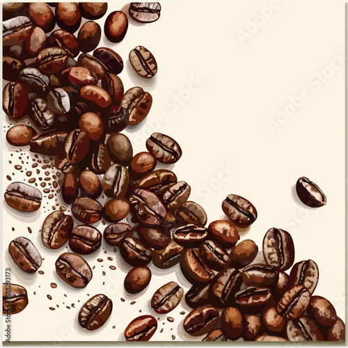 coffee, bean, brown, beans, roasted, drink, caffeine, cafe, espresso, food, dark, aroma, macro, beverage, black, coffee beans, seed, breakfast, coffee bean, isolated, ingredient, white, texture, roast