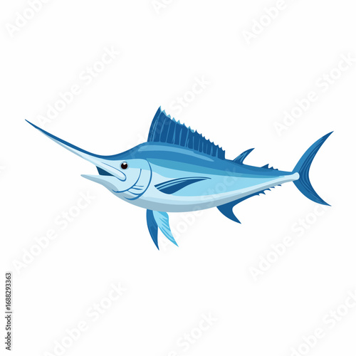 Swordfish Vector Illustration