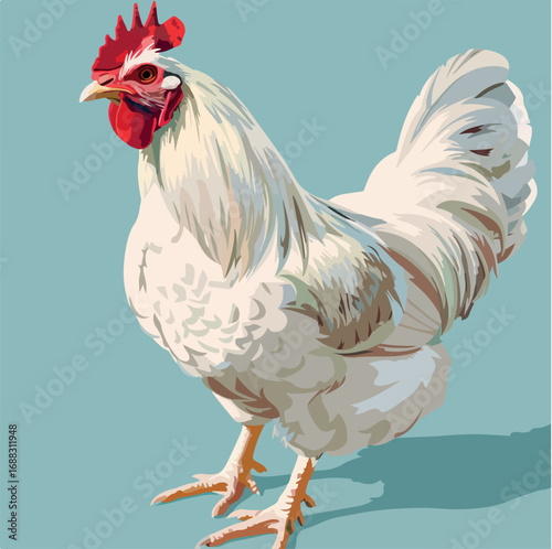 rooster, chicken, bird, animal, farm, poultry, cockerel, red, beak, hen, head, fowl, feather, isolated, comb, nature, feathers, portrait, white, agriculture, crest, livestock, profile, domestic, beaut