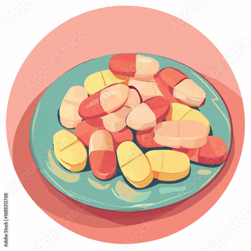 medicine, pill, candy, pink, isolated, white, tablet, health, pills, medical, vitamin, tablets, sweet, closeup, drug, red, colorful, capsule, pharmacy, heart, valentine, color, food, drugs, macro