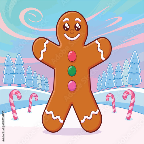 gingerbread, christmas, cookie, ginger, food, biscuit, sweet, baked, holiday, dessert, bread, xmas, gingerbread man, snack, cake, shape, decoration, cookies, candy, isolated, icing, cartoon, cute, dec