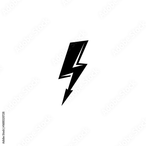 Illustrative black lightning bolt symbol Free Download Illustrative black lightning bolt symbol - GFXLoad