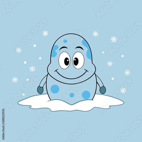 A frosty background with icy textures, delicate snowflakes, and cool blue-white tones, creating a crisp, wintery atmosphere that feels fresh and serene.

