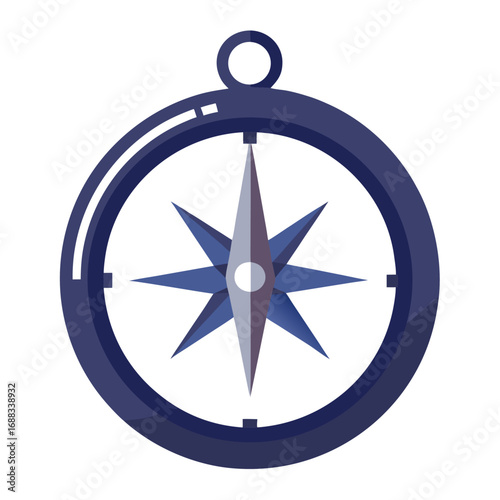 Single abstract graphic design element with vibrant colors and clean lines