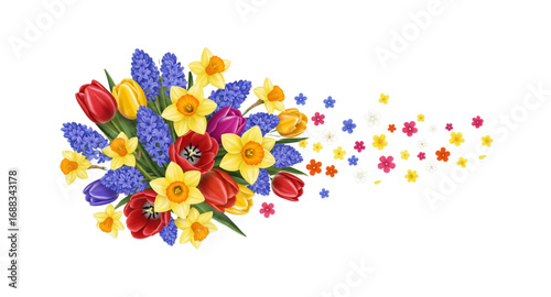colorful flower decoration