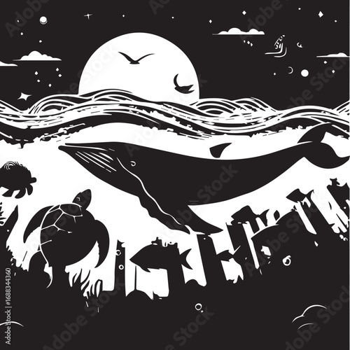 Animals Silhouettes Icons