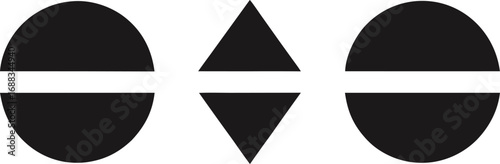 Free Download Symmetrical Geometric Shapes on Transparent Background - GFXLoad