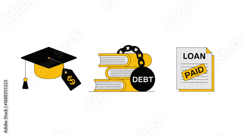 Student Loan Debt Paid Off Graduation, Books, and Financial Freedom