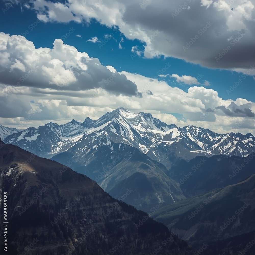 Obraz premium Himalayas: Panorama of Majesty