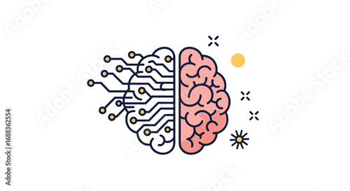 Artificial intelligence meets human brain concepts of cognition and digital systems