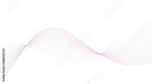 abstract purple wave background vector illustration