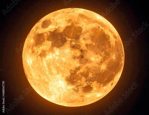 Halloween Orange Moon – Full Moon 