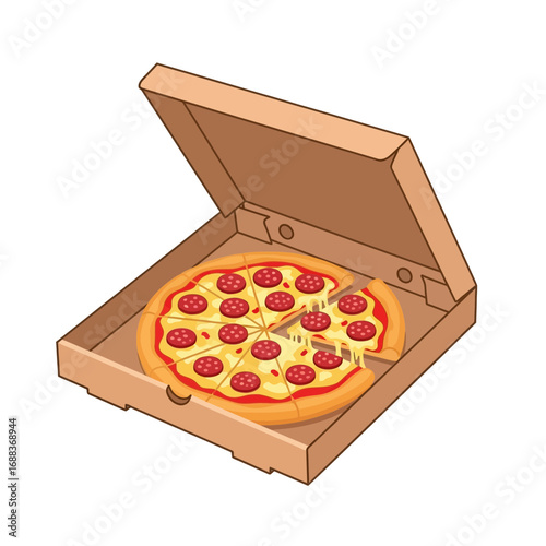 pizza in a box