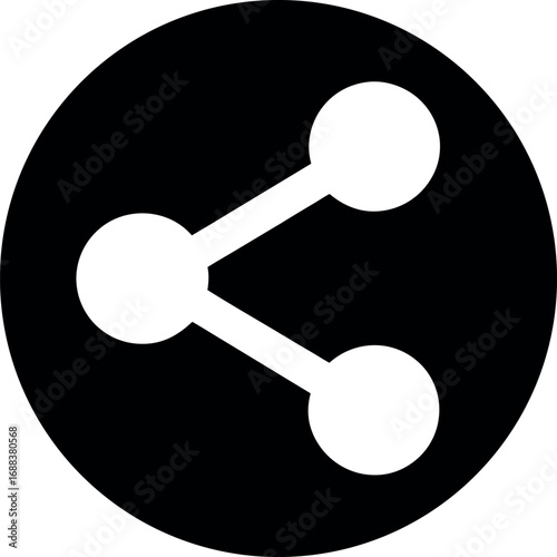 Share link icon vector illustration
